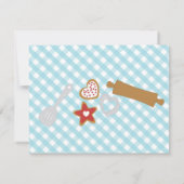 Laten we koekjes maken kaart (Achterkant)