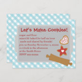 Laten we koekjes maken kaart (Voorkant / Achterkant)