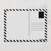 Laten we koffie doen! briefkaart (Achterkant)