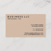 Laten we koffie doen! visitekaartje (Achterkant)