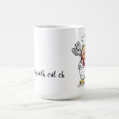 Laten we koken met kattenkok koffiemok (Center)