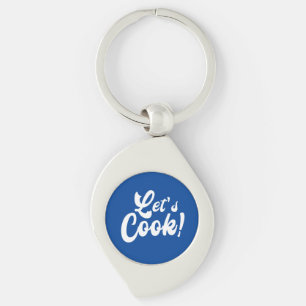 Laten we koken sleutelhanger