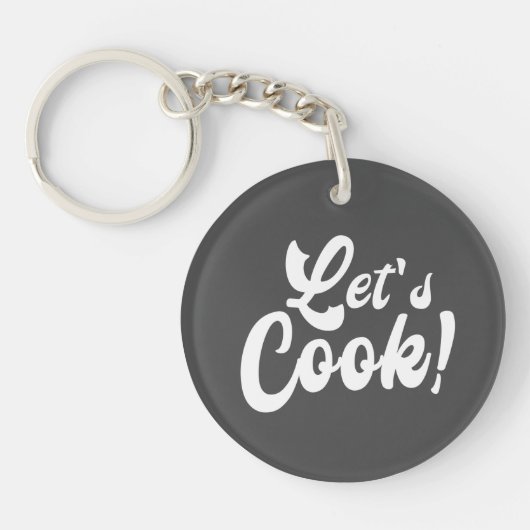 Laten we koken sleutelhanger (Voorkant)