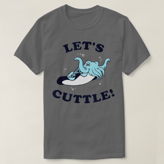 Laten we kottelen - Kuttlefish Cute Cuddle T-shirt (Design voorkant)