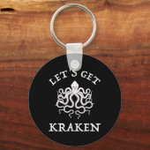 Laten we Kraken krijgen Sleutelhanger (Voorkant)