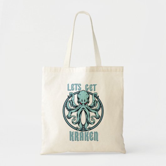 Laten we Kraken Seattle NHL Classic T Shirt halen Tote Bag (Voorkant)