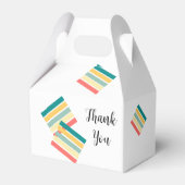 Laten we krijgen Beachy Baby shower gunst Gift Box Bedankdoosjes (Achterkant)