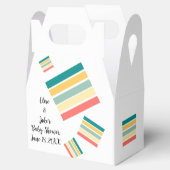 Laten we krijgen Beachy Baby shower gunst Gift Box Bedankdoosjes (Geopend)