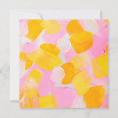 Laten we Kunst Schilderen Verjaardagsfeestje Schil Kaart (Achterkant)