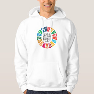 Laten we leiding geven aan de VN SDG Duurzame Ontw Hoodie
