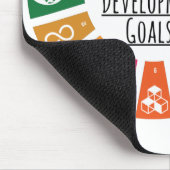 Laten we leiding geven aan de VN SDG Duurzame Ontw Muismat (Hoek)