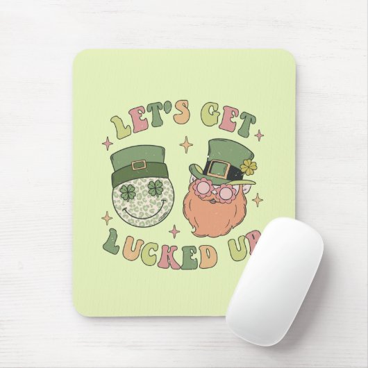 Laten we Leprechaun gaan lukken Muismat (Met muis)