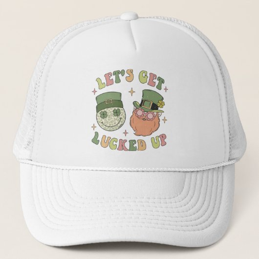 Laten we Leprechaun gaan lukken Trucker Pet (Voorkant)