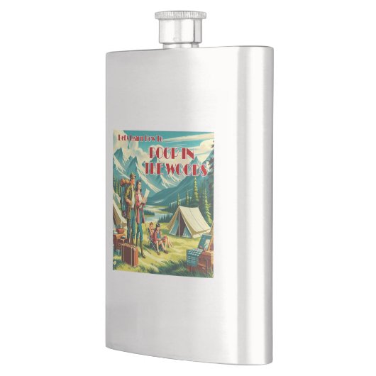 Laten we leren poepen in de Bossen camping Flacon (Links)