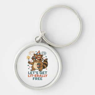 Laten we letterlijk gratis ontwerp krijgen - Leuk  Sleutelhanger