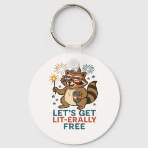 Laten we letterlijk gratis ontwerp krijgen - Leuk Sleutelhanger