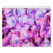 Laten we leven als Flowers 2020-kalender Kalender (Hoes)