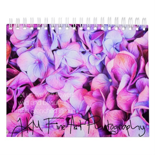 Laten we leven als Flowers 2020-kalender Kalender (Hoes)