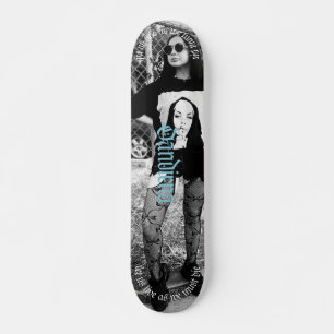 Laten we leven zoals we moeten sterven Dandiena Persoonlijk Skateboard