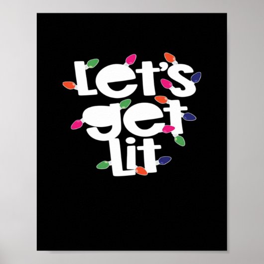 Laten we licht geven gloeilampen klassieker poster (Voorkant)