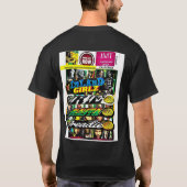 Laten we liefde voor elkaar vieren Basic T-shirt m (Achterkant)