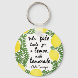 Laten we limonade maken sleutelhanger