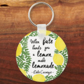 Laten we limonade maken sleutelhanger (Voorkant)