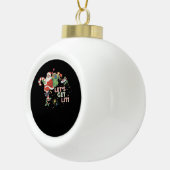 Laten we Lit Classic Minimal Clean gebruiken Keramische Bal Ornament (Rechts)