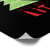 Laten we Lit Essential Simple Graphic krijgen Poster (Hoek)