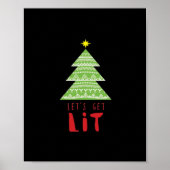 Laten we Lit Essential Simple Graphic krijgen Poster (Voorkant)