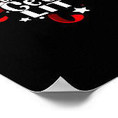 Laten we Lit Funny Kerstmis Drink krijgen Poster (Hoek)