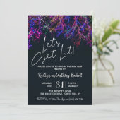 Laten we Lit halen | Eve-partij nieuwjaar Kaart (Staand voorkant)