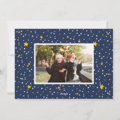 Laten we Lit halen | Funny Hanukkah Foto Collage K Feestdagenkaart (Achterkant)