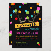 Laten we Lit halen Kaart (Voorkant / Achterkant)