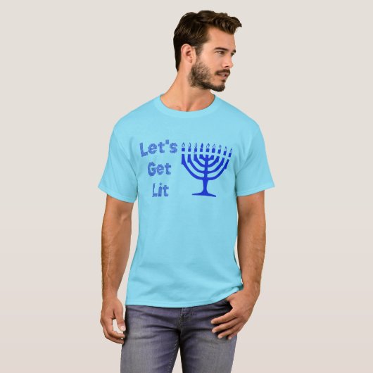 Laten we Lit halen T-shirt (Voorkant volledig)