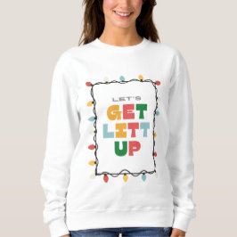 Laten we Litt Up Louis Litt Christmas sweatshirt h