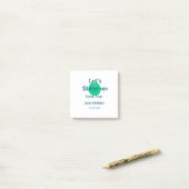 Laten we lol hebben groene bal verjaardag naam  post-it® notes (Op bureau)
