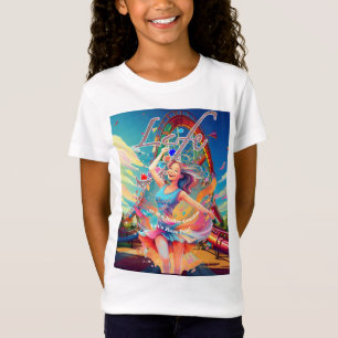 Laten we lol hebben, het leven is een achtbaan t-shirt