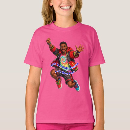 Laten we lol hebben!! t-shirt (Voorkant)