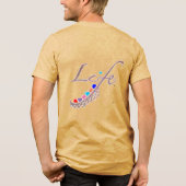 Laten we lol hebben! Tri-Blend shirt (Achterkant)