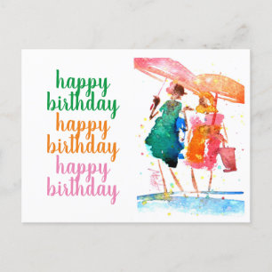 Laten we lopen en praten #140106 Briefkaart