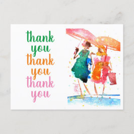 Laten we lopen en praten #140106 briefkaart