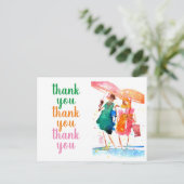 Laten we lopen en praten #140106 briefkaart (Staand voorkant)