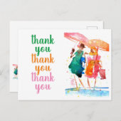 Laten we lopen en praten #140106 briefkaart (Voorkant / Achterkant)