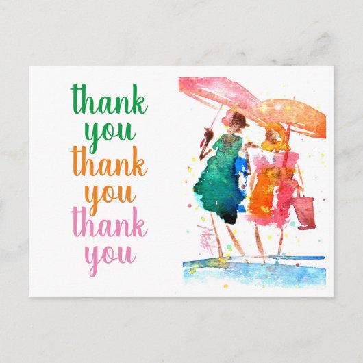 Laten we lopen en praten #140106 briefkaart (Voorkant)