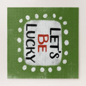 Laten we Lucky Jigsaw Puzzle zijn Legpuzzel (Horizontaal)