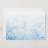 Laten we luid worden - uitnodiging van de Birthday (Achterkant)