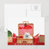 Laten we lunchen briefkaart (Voorkant / Achterkant)