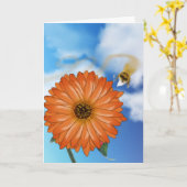 Laten we lunchen! Wenskaart Kaart (Gele Bloem)