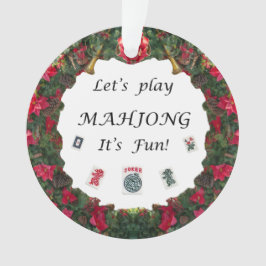 Laten we MahJong afspelen.. het is flauw. Ornament